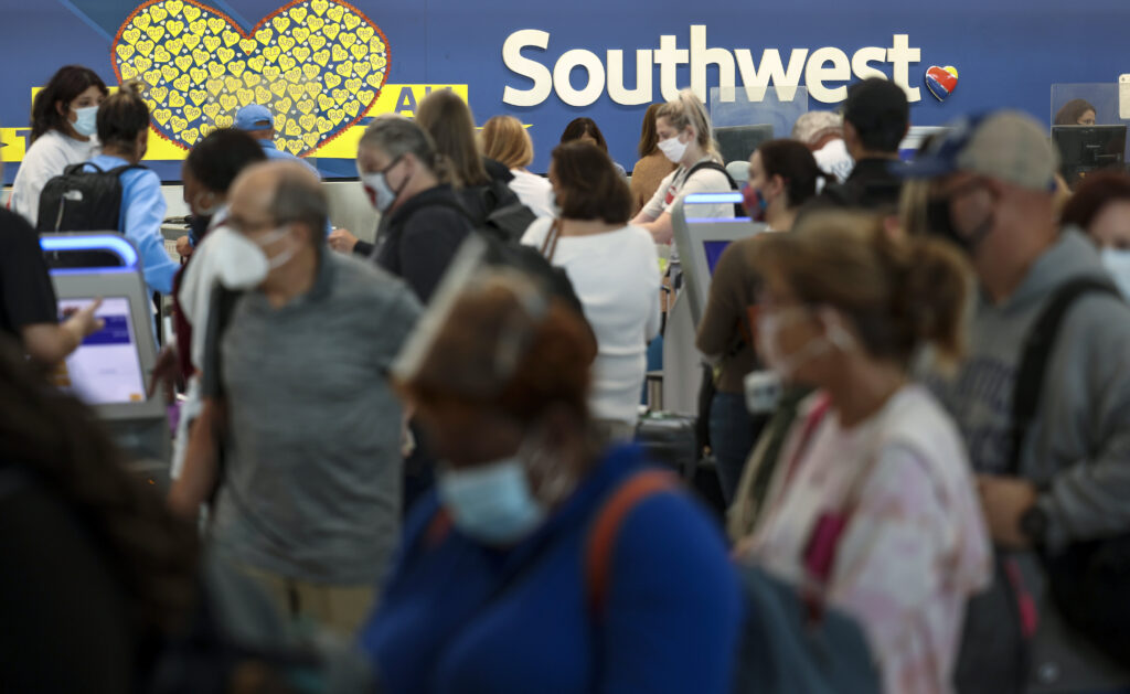 Southwest Airlines lidera cancelaciones de vuelos en EEUU