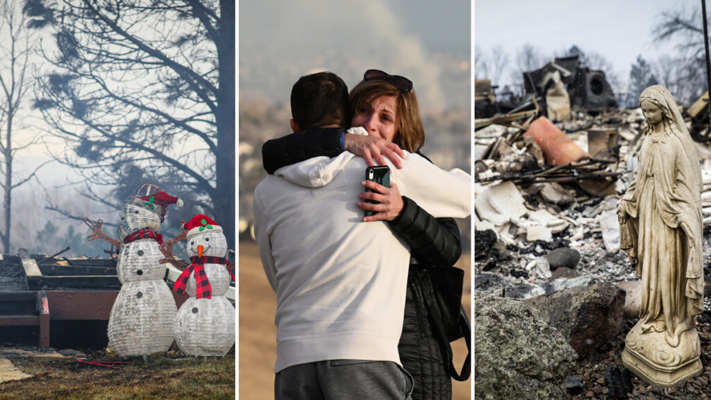 Triste inicio de año: víctimas de incendios en Colorado regresan a evaluar daños y recuperar lo que se salvó
