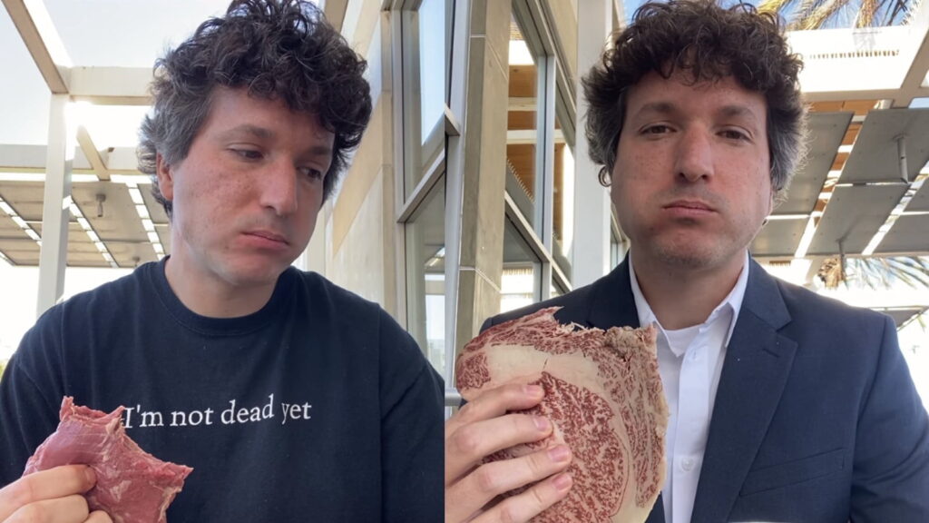 Influencer lleva al menos 80 días comiendo carne cruda