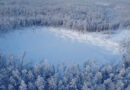 VIDEO: Desaparece bajo tierra un lago en Yakutia en pleno invierno